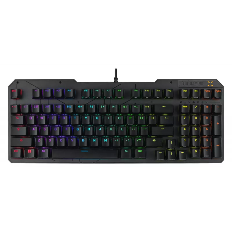 ASUS TUF Gaming K3 Gen II klaviatuur USB QWERTY Must