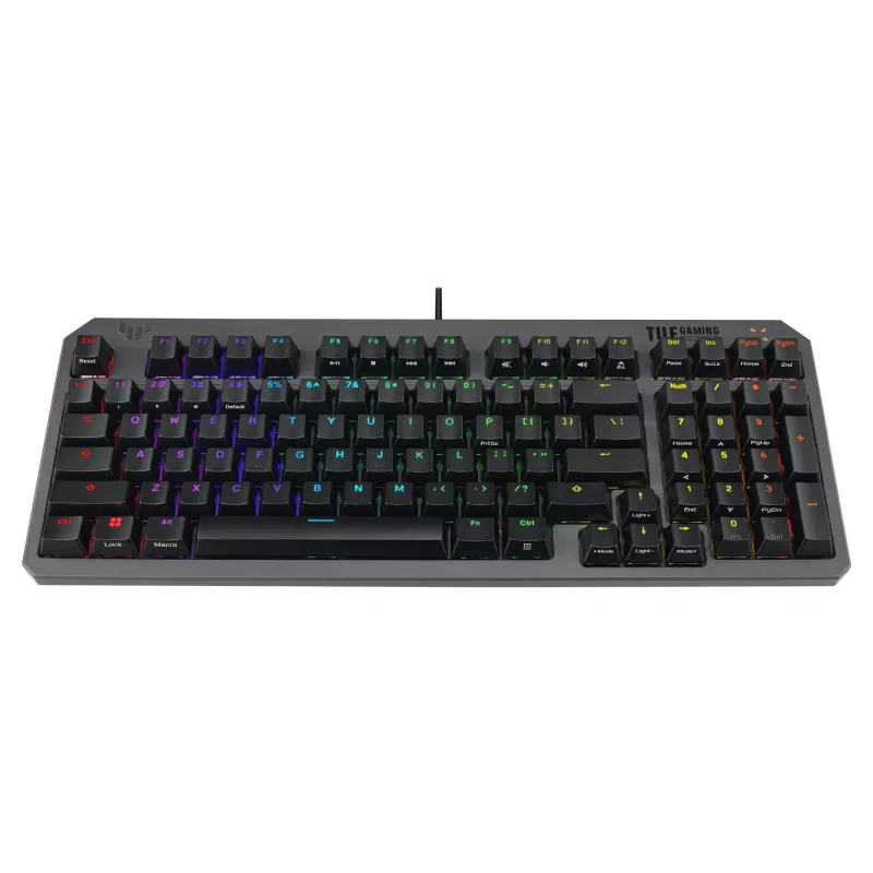 ASUS TUF Gaming K3 Gen II klaviatuur USB QWERTY Must