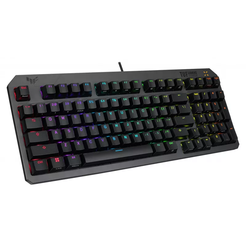 ASUS TUF Gaming K3 Gen II klaviatuur USB QWERTY Must