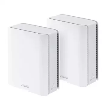 ASUS ZenWiFi BT10 (2 tk) kolmeribalise (2,4 GHz / 5 GHz / 6 GHz) Wi-Fi 7 (802.11be) võrgusüsteem, valge, 3 sisemist antenni