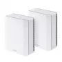 ASUS ZenWiFi BT10 (2 tk) kolmeribalise (2,4 GHz / 5 GHz / 6 GHz) Wi-Fi 7 (802.11be) võrgusüsteem, valge, 3 sisemist antenni