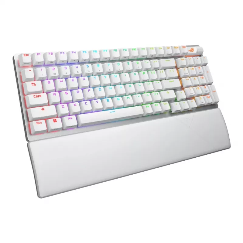 ASUS ROG Strix Scope II 96 Wireless klaviatuur Mängimine USB + RF Juhtmevaba + Bluetooth Valge