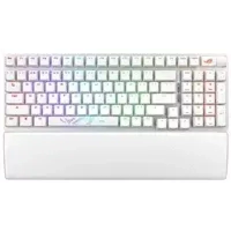 ASUS X901 SCOPE II 96 WL/WHT/NXSW/US/PBT klaviatuur mängurile USB + RF Juhtmevaba + Bluetooth Valge