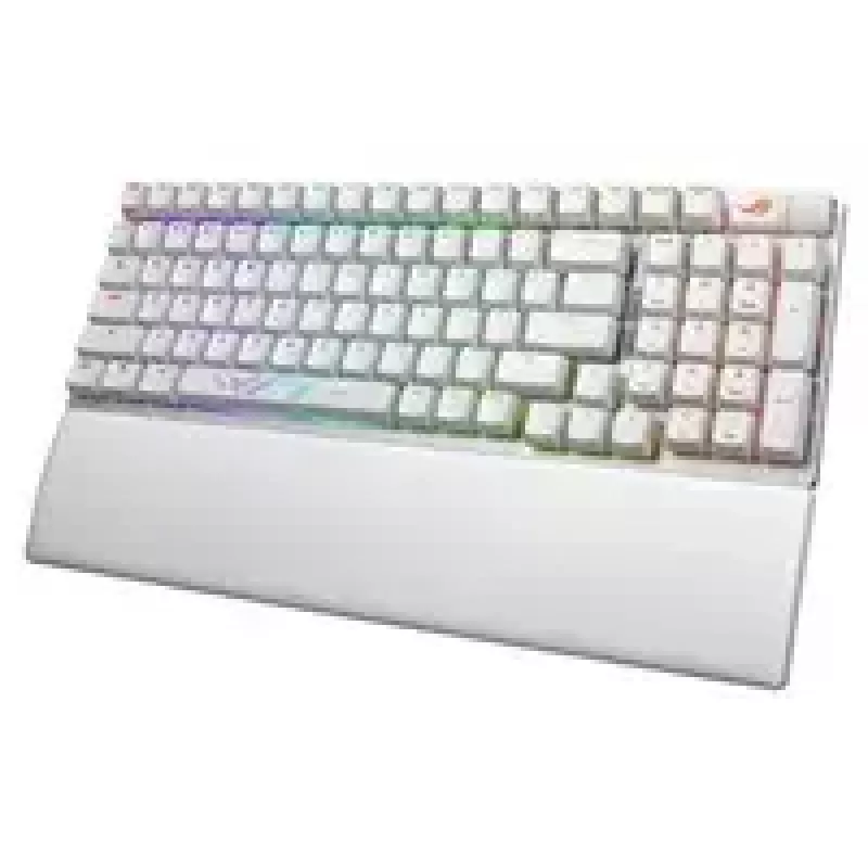 ASUS X901 SCOPE II 96 WL/WHT/NXSW/US/PBT klaviatuur mängurile USB + RF Juhtmevaba + Bluetooth Valge