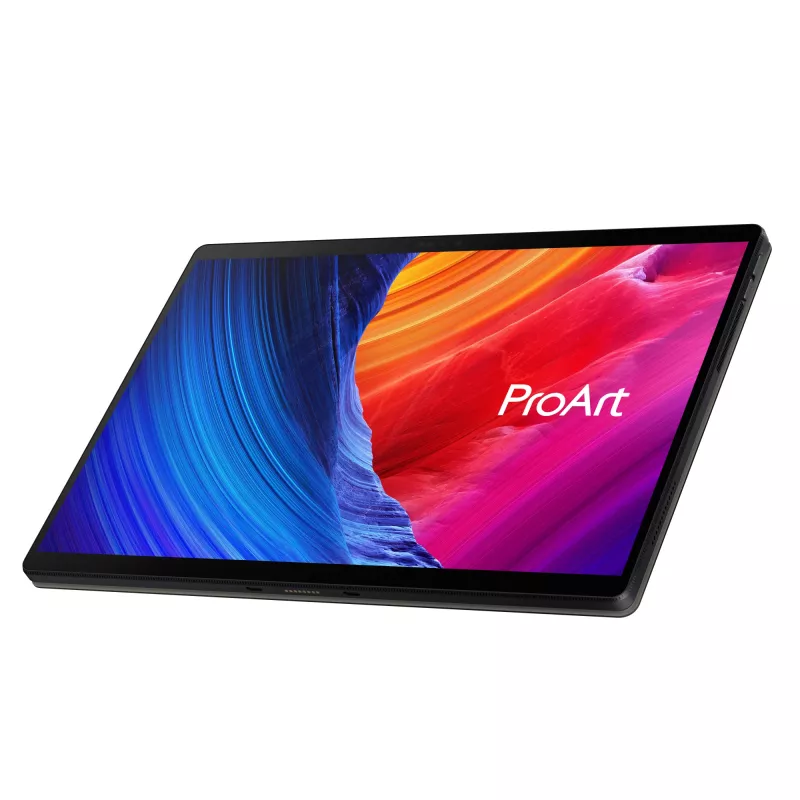 ASUS ProArt PZ13 HT5306QA-LX004W Copilot+ PC Snapdragon X1P-42-100 hübriid (2-in-1) 33,8 cm (13,3-tolline) puuteekraan 3K 16 GB LPDDR5x-SDRAM 1 TB SSD Wi-Fi 7 (802.11be) Windows 11 Home saksa must