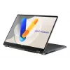 ASUS Vivobook 14 Flip TP3407SA-QL023W Copilot+ PC Intel Core Ultra 7 258V hübriid (2-ühes) 35,6 cm (14 tolli) puutetundlik ekraan WUXGA 32 GB LPDDR5x-SDRAM 1 TB SSD Wi-Fi 7 (802.11be) Windows 11 Home Saksa hall