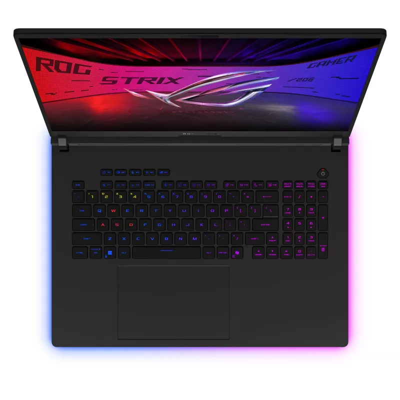 ASUS ROG Strix SCAR 18 G835LW-SA038W Intel Core Ultra 9 275HX sülearvuti 45.7 cm (18 tolli) WQXGA 64 GB DDR5-SDRAM 2 TB SSD NVIDIA GeForce RTX 5080 Wi-Fi 7 (802.11be) Windows 11 Home must