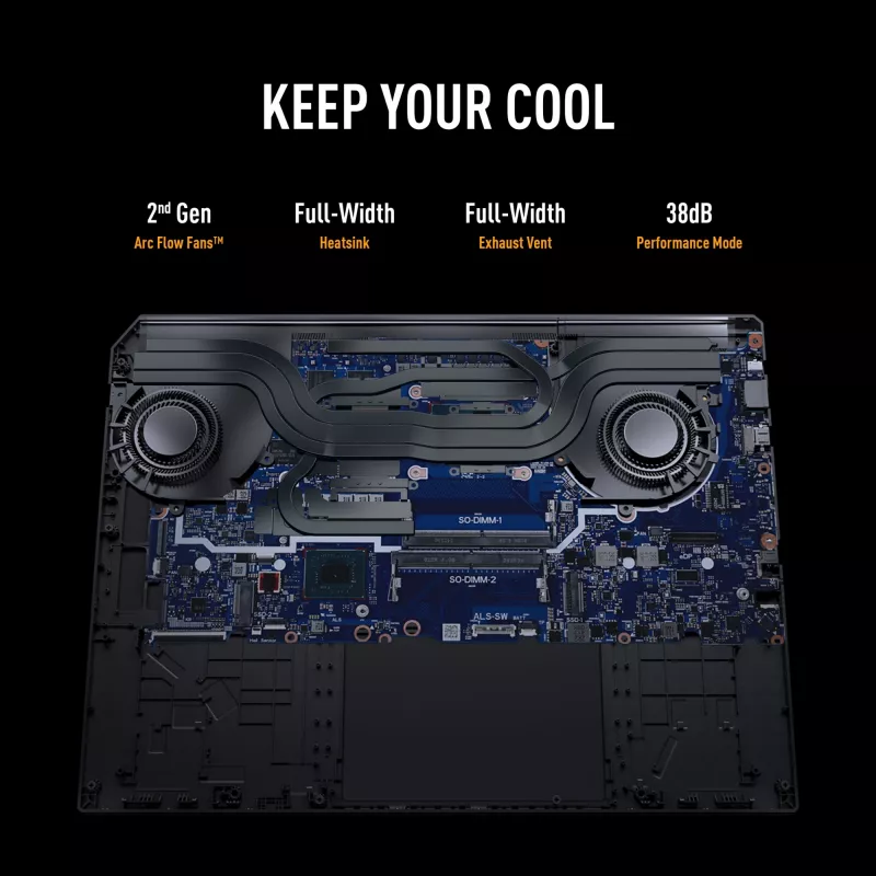 ASUS TUF Gaming F16 FX608JPR-QT014W Intel® Core™ i7 i7-14650HX sülearvuti 40,6 cm (16 tolli) WQXGA 32 GB DDR5-SDRAM 1 TB SSD NVIDIA GeForce RTX 5070 Wi-Fi 6E (802.11ax) Windows 11 Home hollandi must, hall