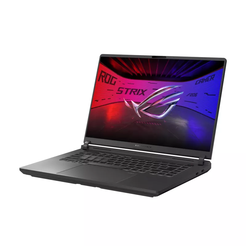 ASUS ROG Strix G16 G615LR-U7321W Intel Core Ultra 7 255HX sülearvuti 40,6 cm (16 tolli) WQXGA 32 GB DDR5-SDRAM 1 TB SSD NVIDIA® GeForce RTX™ 5070 Ti sülearvuti GPU Wi-Fi 7 (802.11be) Windows 11 Home hall