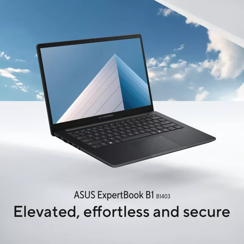 ASUS ExpertBook B1 B1403CVA-S63755X Intel® Core™ i7 i7-13620H sülearvuti 35,6 cm (14 tolli) Full HD 32 GB DDR5-SDRAM 1 TB SSD Wi-Fi 6E (802.11ax) Windows 11 Pro US International Must, Hall