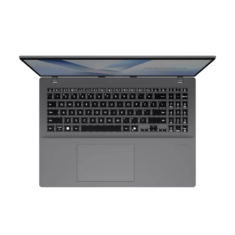 ASUS Vivobook 16 X1607QA-MB055W Snapdragon X1-26-100 sülearvuti 40,6 cm (16″) WUXGA 16 GB LPDDR5x-SDRAM 512 GB SSD Wi-Fi 6E (802.11ax) Windows 11 Home hõbedane