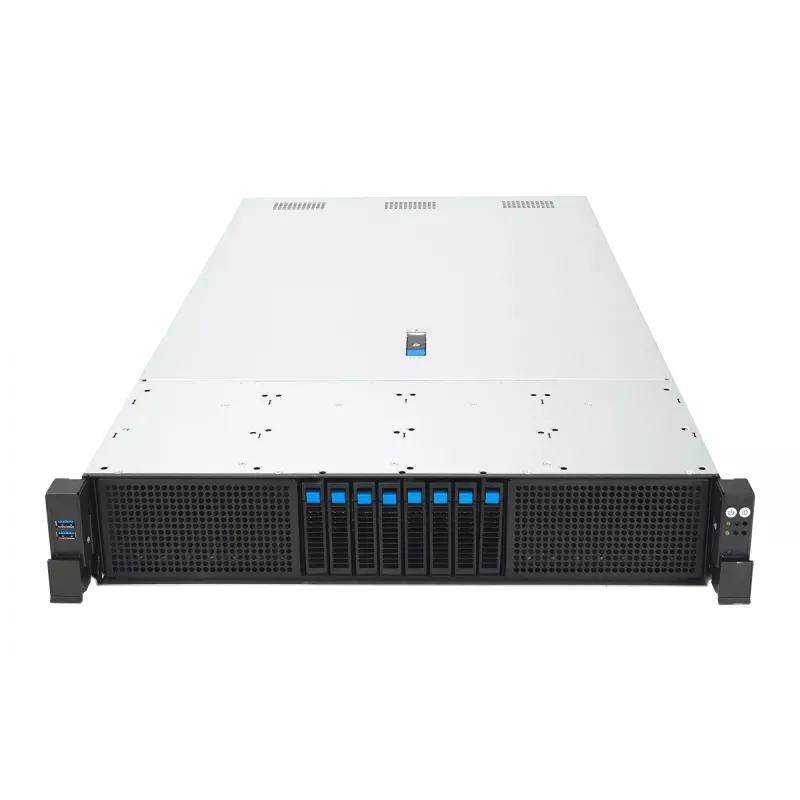 Rackiserver ASUS RS720-E12-RS8G 3,2 kW koondatud toiteplokk, 8 kuuma eemaldamisega lahtrit