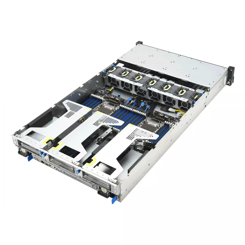 Rackiserver ASUS RS720-E12-RS8G 3,2 kW koondatud toiteplokk, 8 kuuma eemaldamisega lahtrit