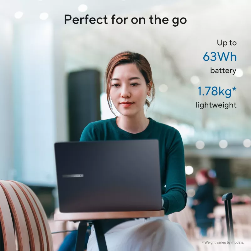 ASUS ExpertBook B3 B3605CCA-MB0370X Intel Core Ultra 5 225H sülearvuti 40,6 cm (16 inch) WUXGA 16 GB DDR5-SDRAM 512 GB SSD Wi-Fi 6E (802.11ax) Windows 11 Pro US International must, hall