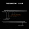 ASUS TUF Gaming A16 FA608UH-RV020W AMD Ryzen™ 7 260 sülearvuti 40,6 cm (16 tolli) WUXGA 16 GB DDR5-SDRAM 512 GB SSD NVIDIA® GeForce RTX™ 5050 Wi-Fi 6E (802.11ax) Windows 11 Home Dutch hall