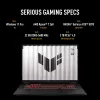 ASUS TUF Gaming A18 FA808UM-S8069W AMD Ryzen™ 7 260 sülearvuti 45.7 cm (18 tolli) WUXGA 16 GB DDR5-SDRAM 512 GB SSD NVIDIA GeForce RTX 5060 Wi-Fi 6E (802.11ax) Windows 11 Home Hollandi hall