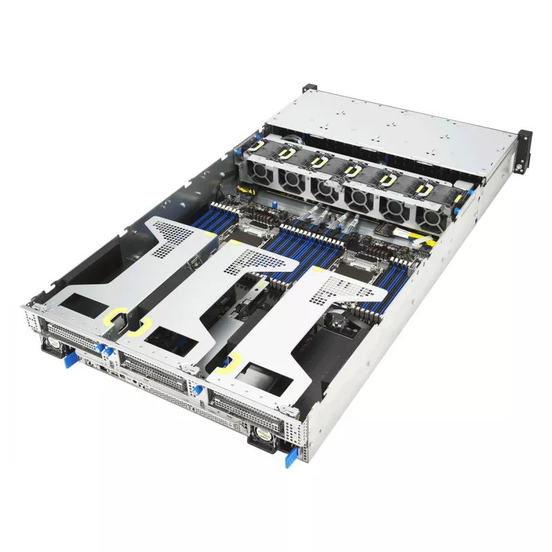 ASUS RS720-E12-RS24G 3,2KW 24N – raamiserver 3,2 kW toiteploki ja 24 kettapesaga