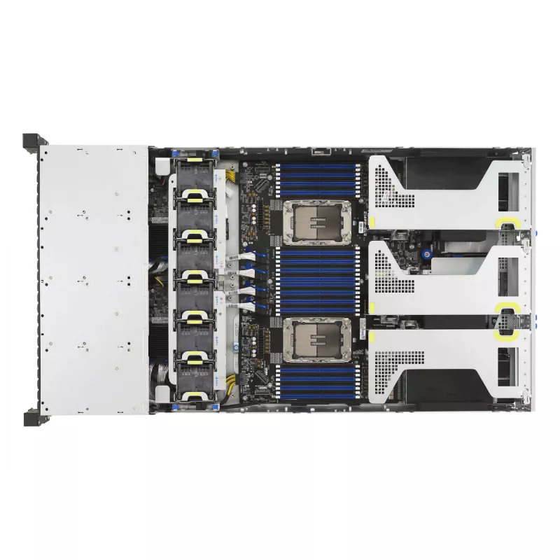 ASUS RS720-E12-RS24G 3,2KW 24N – raamiserver 3,2 kW toiteploki ja 24 kettapesaga