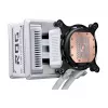 Kõik-ühes vedelikjahutus ASUS ROG Ryuo IV SLC 360 ARGB Valge Edition — 360 mm radiaator, 3×120 mm ventilaatorit, AMOLED-ekraan, LGA 1700 tugi