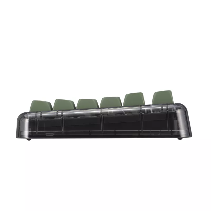 ASUS Jelly75 KD201 mehaaniline klaviatuur, 75% vormitegur, USB, RF-juhtmevaba ja Bluetooth-ühenduvus, mitmevärviline