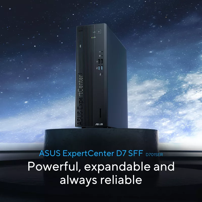 ASUS ExpertCenter D7 SFF D701SER-714700311X Intel® Core™ i7 i7-14700 16 GB DDR5-SDRAM 1 TB SSD Windows 11 Pro PC Must