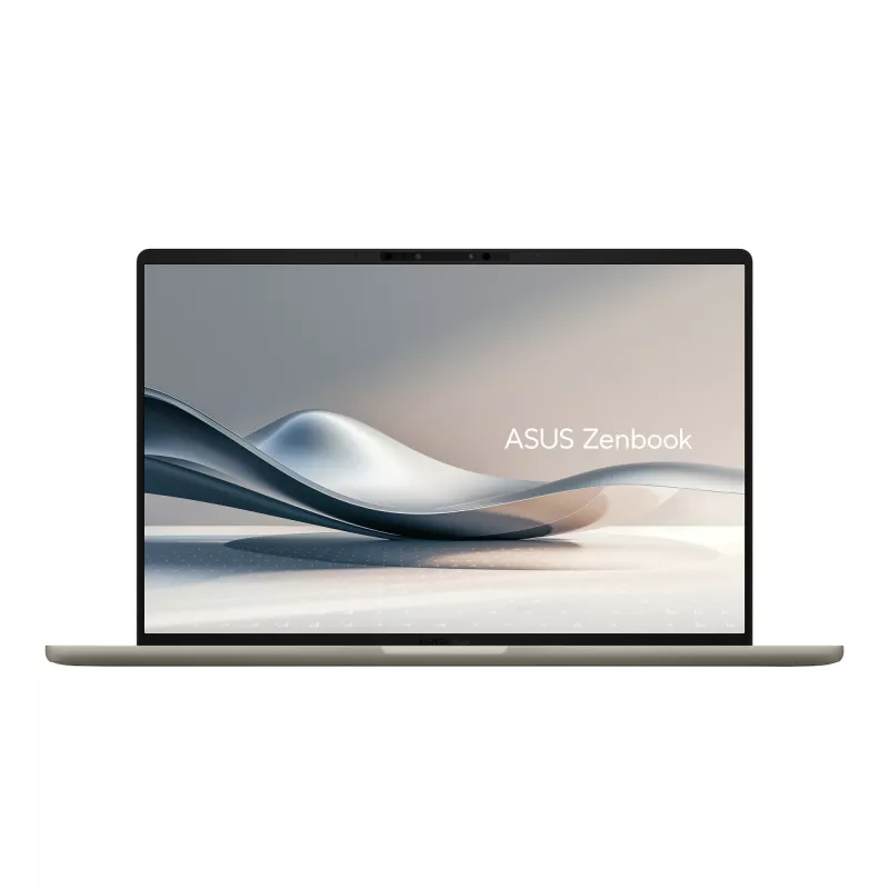 ASUS Zenbook A14 UX3407QA-QD289W Copilot+ PC Snapdragon X1-26-100 sülearvuti 35,6 cm (14 tolli) WUXGA 16 GB LPDDR5x-SDRAM 512 GB SSD Wi-Fi 6E (802.11ax) Windows 11 Home beež