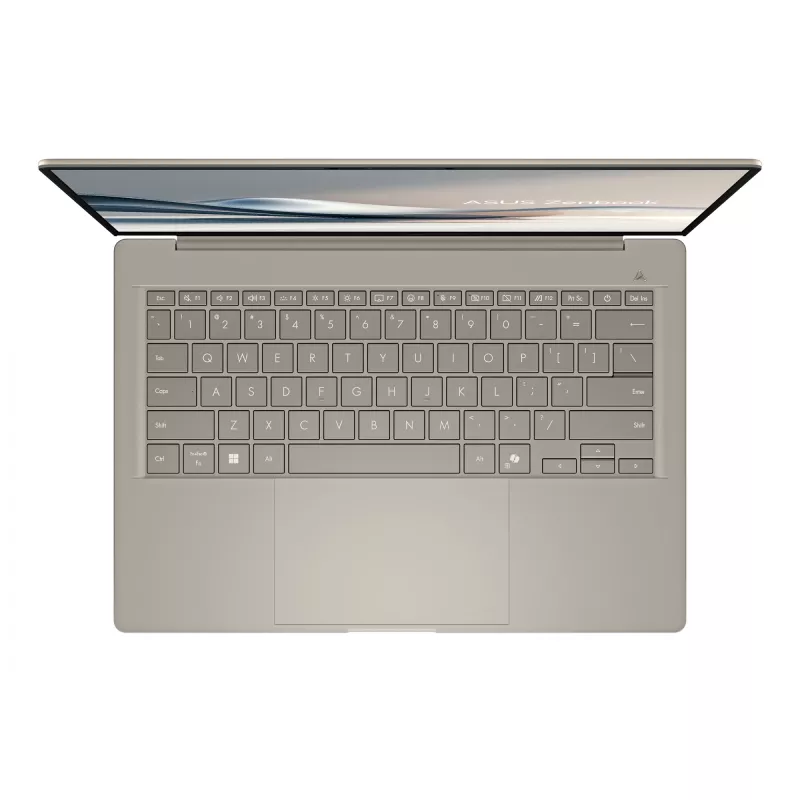 ASUS Zenbook A14 UX3407QA-QD289W Copilot+ PC Snapdragon X1-26-100 sülearvuti 35,6 cm (14 tolli) WUXGA 16 GB LPDDR5x-SDRAM 512 GB SSD Wi-Fi 6E (802.11ax) Windows 11 Home beež