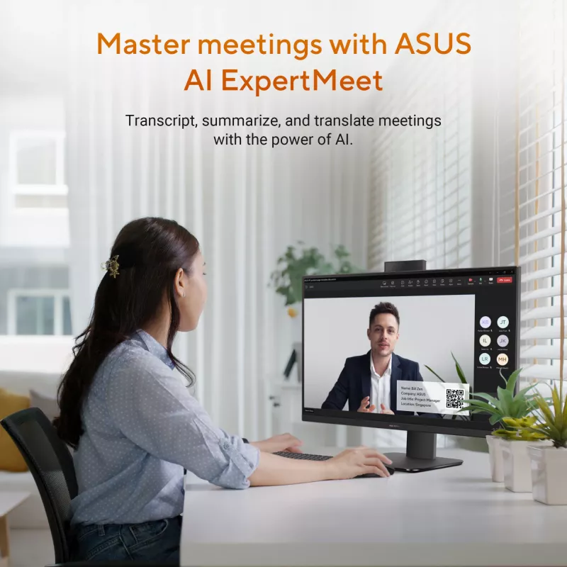 ASUS ExpertCenter P600 AiO PM670KA-BPE011X Copilot+ PC AMD Ryzen™ AI 7 68,6 cm (27-tolline) 1920 x 1080 pikslit Kõik-ühes-arvuti 16 GB DDR5-SDRAM 512 GB SSD Windows 11 Pro Wi-Fi 6 (802.11ax) Must