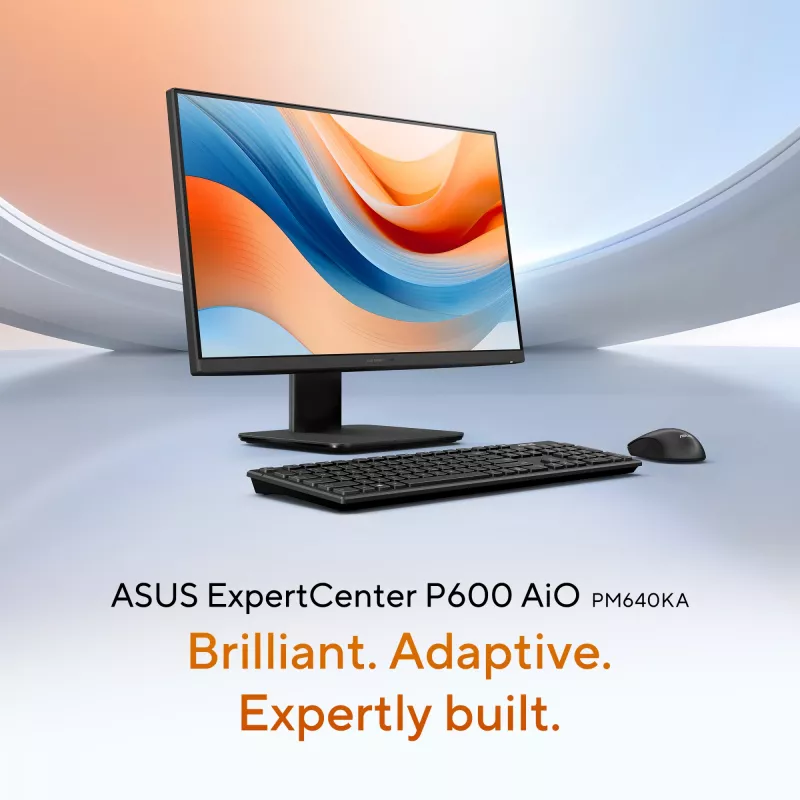 ASUS ExpertCenter P600 AiO PM640KA-BPC011X Copilot+ PC AMD Ryzen™ AI 5 330 60.5 cm (23.8 tolli) 1920 x 1080 pikslit kõik-ühes-arvuti 16 GB DDR5-SDRAM 512 GB SSD Windows 11 Pro Wi-Fi 6 (802.11ax) Must