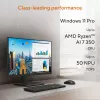 ASUS ExpertCenter P600 AiO PM640KA-BPC011X Copilot+ PC AMD Ryzen™ AI 5 330 60.5 cm (23.8 tolli) 1920 x 1080 pikslit kõik-ühes-arvuti 16 GB DDR5-SDRAM 512 GB SSD Windows 11 Pro Wi-Fi 6 (802.11ax) Must