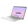 ASUS Chromebook Plus Enterprise CB54 CB5403CMA-QM0916 Intel Core Ultra 7 155U 35,6 cm (14-tolline) puutetundlik WQXGA 16 GB LPDDR5x-SDRAM 256 GB SSD Wi-Fi 6E (802.11ax) ChromeOS USA rahvusvaheline hõbedane