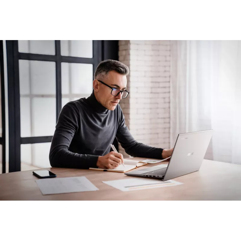 ASUS Chromebook Plus Enterprise CB54 CB5403CMA-QM0916 Intel Core Ultra 7 155U 35,6 cm (14-tolline) puutetundlik WQXGA 16 GB LPDDR5x-SDRAM 256 GB SSD Wi-Fi 6E (802.11ax) ChromeOS USA rahvusvaheline hõbedane