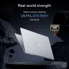 ASUS Chromebook Plus Enterprise CB54 CB5403CMA-QM0916 Intel Core Ultra 7 155U 35,6 cm (14-tolline) puutetundlik WQXGA 16 GB LPDDR5x-SDRAM 256 GB SSD Wi-Fi 6E (802.11ax) ChromeOS USA rahvusvaheline hõbedane