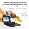 ASUS Vivobook 14 M1405NAQ-LY025W AMD Ryzen™ 7 170 sülearvuti 35,6 cm (14 tolli) WUXGA 16 GB DDR5-SDRAM 512 GB SSD Wi-Fi 6 (802.11ax) Windows 11 Home Hollandi Must