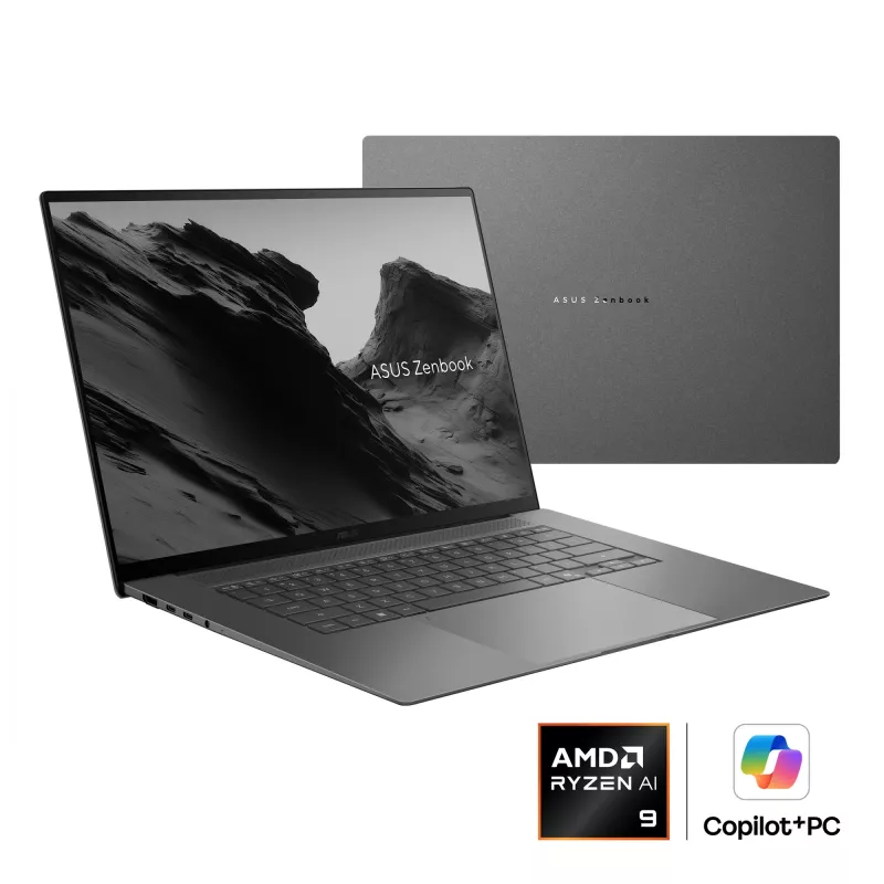 ASUS Zenbook S16 UM5606GA-SS180W Copilot+ PC AMD Ryzen AI 9 465 sülearvuti 40.6 cm (16 tolli) 3K 32 GB LPDDR5x-SDRAM 1 TB SSD Wi-Fi 7 (802.11be) Windows 11 Home Dutch hall
