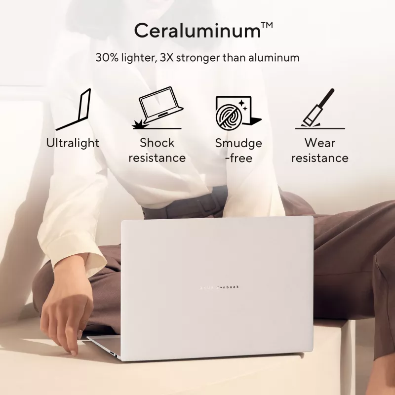 ASUS Zenbook S16 UM5606GA-SS180W Copilot+ PC AMD Ryzen AI 9 465 sülearvuti 40.6 cm (16 tolli) 3K 32 GB LPDDR5x-SDRAM 1 TB SSD Wi-Fi 7 (802.11be) Windows 11 Home Dutch hall
