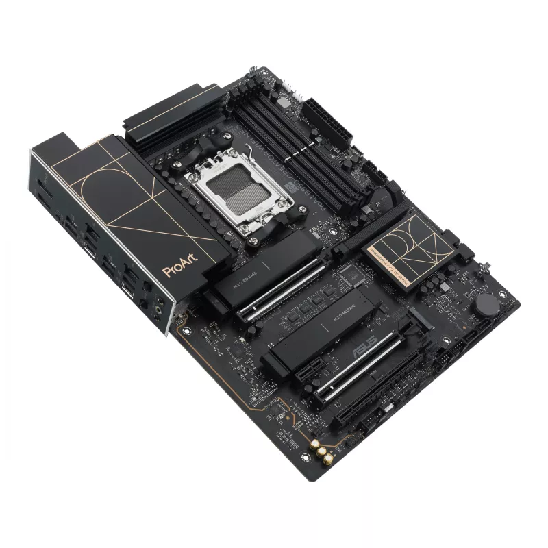 Emaplaat ASUS PROART B850-CREATOR WiFi NEO — AMD B850, pesa AM5, ATX, DDR5, 4 DIMM, 256 GB, Wi‑Fi 7, 5Gb Ethernet
