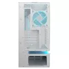 COUGAR CFV235 Vision mid-torni arvutikorpus — ARGB, 23,3 cm (9,16 tolli) LCD, karastatud klaas, valge, toetab ATX/Micro-ITX, 2x3,5 tolli + 2x2,5 tolli