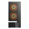 COUGAR PC Midi Tower Case CFV235 Vision — ARGB, 9.16 tolli (23.3 cm) LCD 1920×462, Mesh, ees 2×160 mm, taga 1×120 mm, must