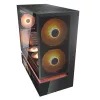 COUGAR PC Midi Tower Case CFV235 Vision — ARGB, 9.16 tolli (23.3 cm) LCD 1920×462, Mesh, ees 2×160 mm, taga 1×120 mm, must