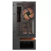 COUGAR PC Midi Tower Case CFV235 Vision — ARGB, 9.16 tolli (23.3 cm) LCD 1920×462, Mesh, ees 2×160 mm, taga 1×120 mm, must