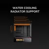 COUGAR PC Midi Tower Case CFV235 Vision — ARGB, 9.16 tolli (23.3 cm) LCD 1920×462, Mesh, ees 2×160 mm, taga 1×120 mm, must