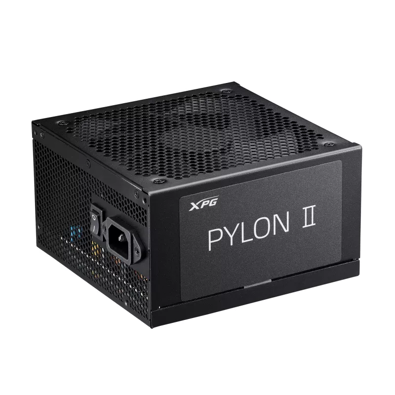 XPG PYLON II 550w BRONZE toiteplokk, 550 W, 100 - 240 V, 50/60 Hz, 8 A, Aktiivne, 20 A