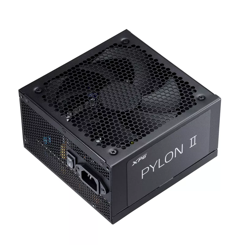 XPG PYLON II 550w BRONZE toiteplokk, 550 W, 100 - 240 V, 50/60 Hz, 8 A, Aktiivne, 20 A