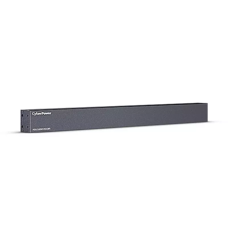 CyberPower PDU20BHVIEC8R toitejaotusseade (PDU) 8 vahelduvvoolupesa 1U Must