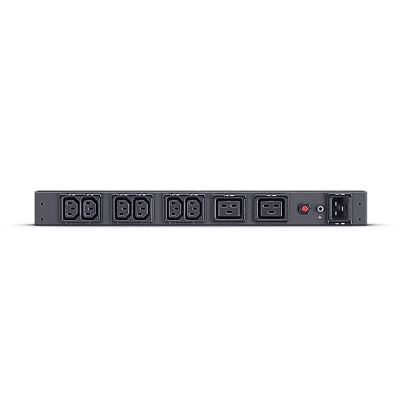 CyberPower PDU20BHVIEC8R toitejaotusseade (PDU) 8 vahelduvvoolupesa 1U Must