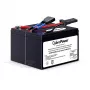 Asenduskatkematu toiteploki aku CYBERPOWER RBP0014 — suletud pliiaku (VRLA) 24 V, 2 akut, 4,09 kg, must