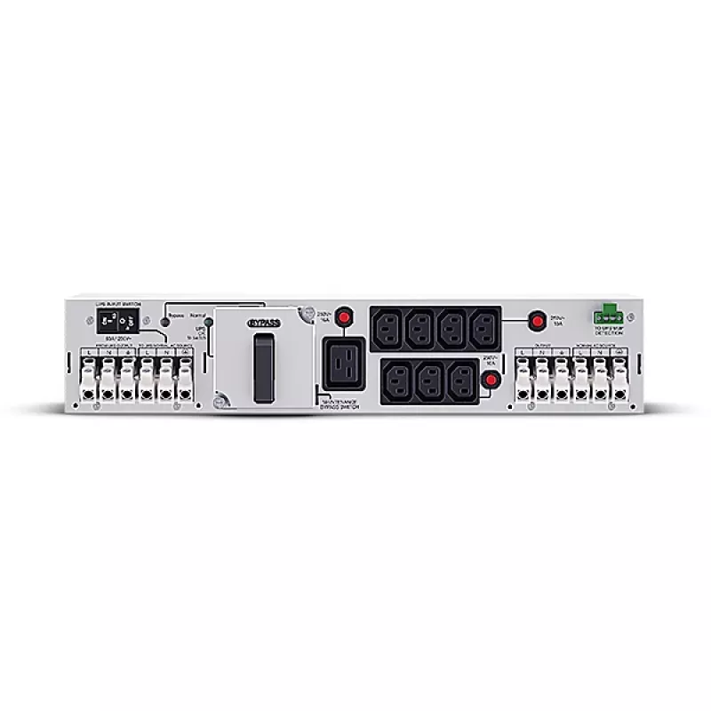 CyberPower MBP63AHVHW82U toitejaotusseade (PDU) 8 vahelduvvoolu pistikupesa 2U must, hõbedane
