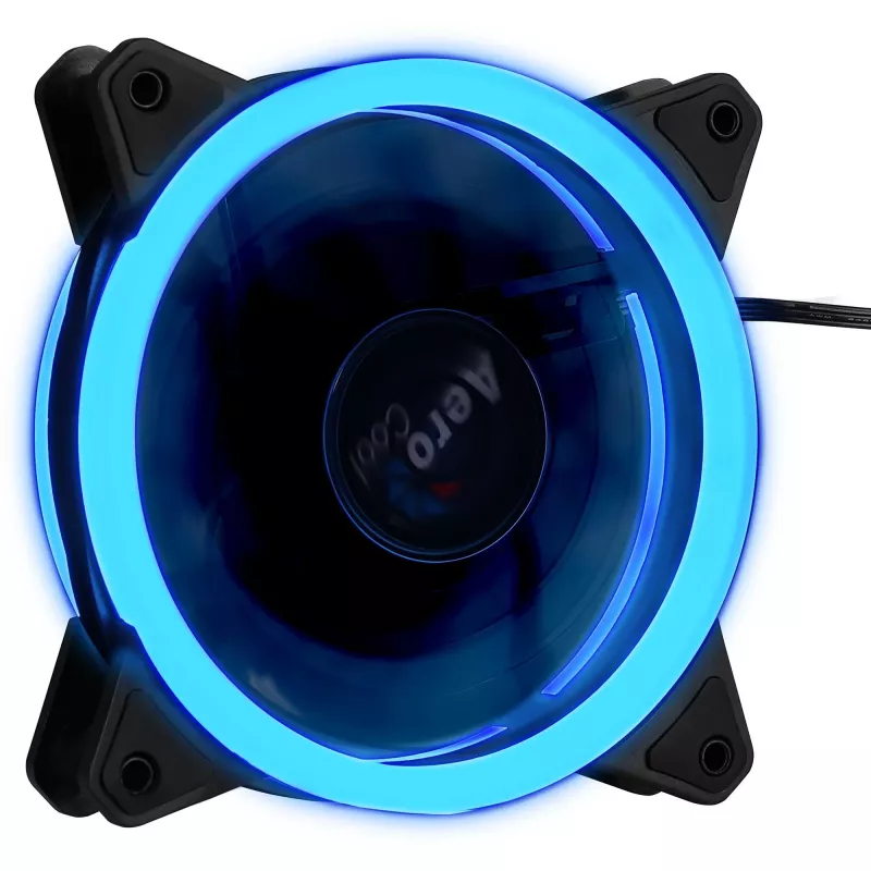 Aerocool Rev RGB arvutikorpuse ventilaator 12 cm Must