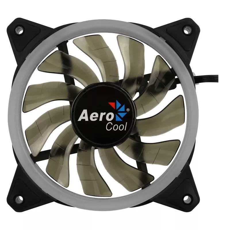 Aerocool Rev RGB arvutikorpuse ventilaator 12 cm Must